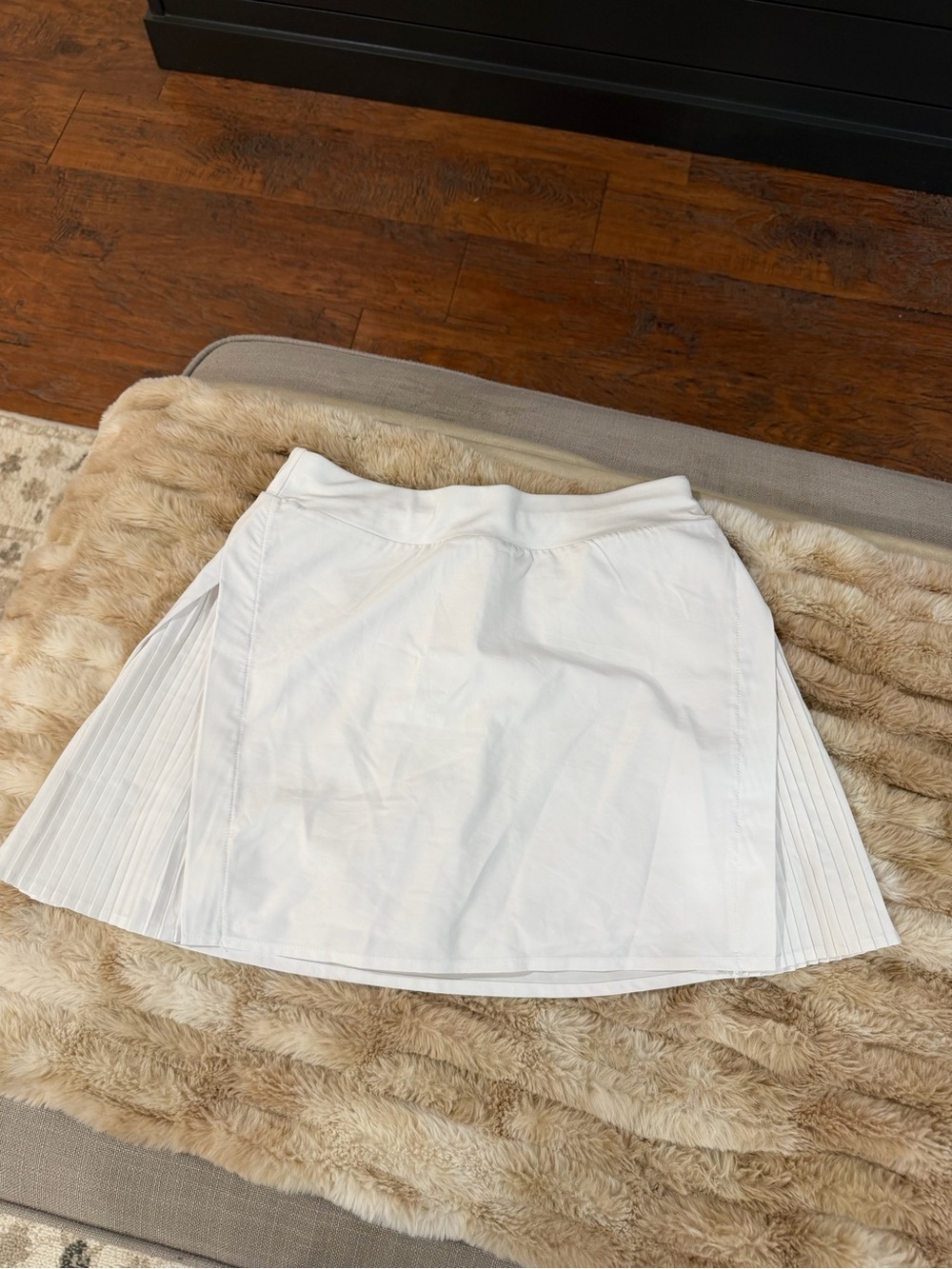 White women’s athletic skort